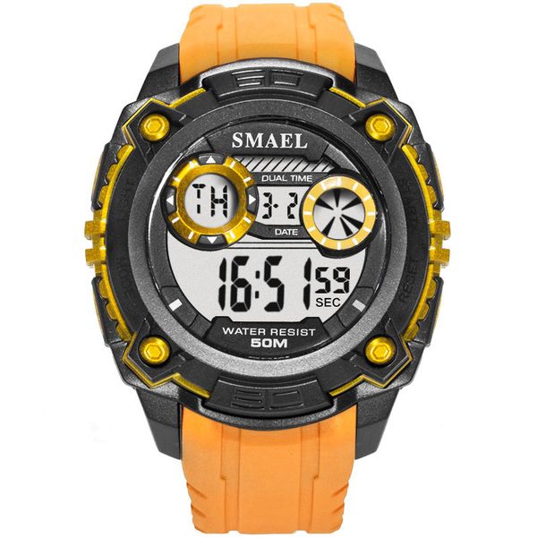 men watches 50m waterproof smael brand led sport watches s army men 1390 led digital wristwatches, Slivery;brown
men watches 50m waterproof smael brand led sport watches s army men 1390 led digital wristwatches, Slivery;brown
