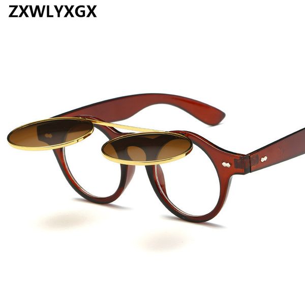 fashion steampunk sunglasses round designer steam punk metal women coating sunglasses retro circle feminoculos, White;black
fashion steampunk sunglasses round designer steam punk metal women coating sunglasses retro circle feminoculos, White;black
