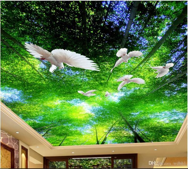 3d ceiling murals wallpaper custom p non-woven mural 3d wall murals wallpaper for walls high-end fresh bamboo forest white pigeon
3d ceiling murals wallpaper custom p non-woven mural 3d wall murals wallpaper for walls high-end fresh bamboo forest white pigeon