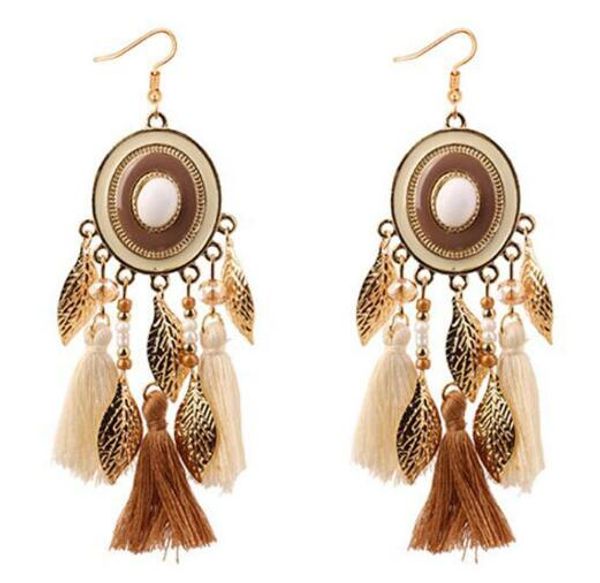 new european and american fashion new bohemian round leaf hair fringe earrings and earrings hook jewelry personality fashi, Silver
new european and american fashion new bohemian round leaf hair fringe earrings and earrings hook jewelry personality fashi, Silver