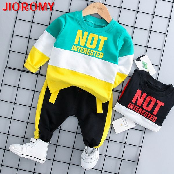 jioromy 2018 new autumn boy pinch alphabet sports suit children's autumn dress two-piece long-sleeved pants a1, White
jioromy 2018 new autumn boy pinch alphabet sports suit children's autumn dress two-piece long-sleeved pants a1, White