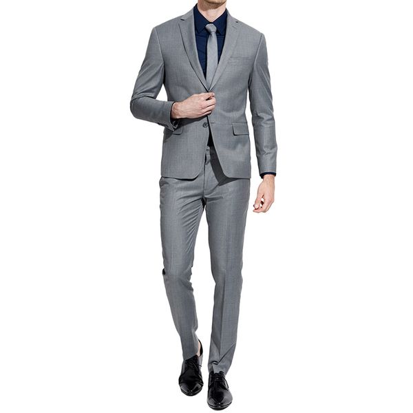 custom made grey men suits groom wedding suits smart casual male tuxedos slim fit man blazers 2 pieces jacket pants costume homme, Black;gray
custom made grey men suits groom wedding suits smart casual male tuxedos slim fit man blazers 2 pieces jacket pants costume homme, Black;gray