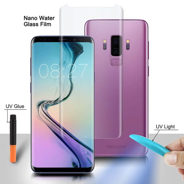 Nano Liquid Full Glue Tempered Glass For OPPO Find X Screen Protector For Samsung Note 9 8 S9 S8 Plus S7 Edge With UV Ligh +Glue
Nano Liquid Full Glue Tempered Glass For OPPO Find X Screen Protector For Samsung Note 9 8 S9 S8 Plus S7 Edge With UV Ligh +Glue