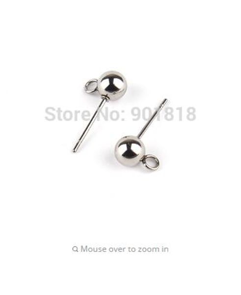 20 pcs/lot ball size 4 5 6mm hole size 2 mm stainless steel antique silver tone stud earring for jewelry making f2261, Golden;silver
20 pcs/lot ball size 4 5 6mm hole size 2 mm stainless steel antique silver tone stud earring for jewelry making f2261, Golden;silver