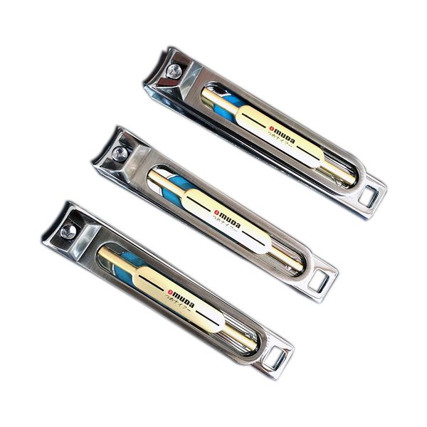3 pcs/lot big size manicure nail cutters professional stainless steel nail clippers trimmer with nail file
3 pcs/lot big size manicure nail cutters professional stainless steel nail clippers trimmer with nail file