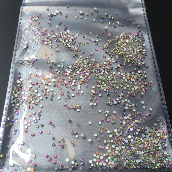 ss3 1440pcs crystal ab color super shiny nail art rhinestones 1.3mm flat back non ix strass stone 3d nail decoration diy gem, Silver;gold 
ss3 1440pcs crystal ab color super shiny nail art rhinestones 1.3mm flat back non ix strass stone 3d nail decoration diy gem, Silver;gold