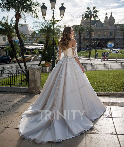 beauty ivory&champagne tulle sleeves applique a-line wedding dresses bridal pageant dresses wedding attire dresses custom size 2-16 zw712187, White
beauty ivory&champagne tulle sleeves applique a-line wedding dresses bridal pageant dresses wedding attire dresses custom size 2-16 zw712187, White