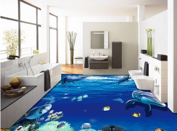 the world of dolphins play 3d floor tiles three-dimensional painting self adhesive wallpaper
the world of dolphins play 3d floor tiles three-dimensional painting self adhesive wallpaper