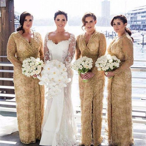 gold plus size платья невесты v шеи кружева боковые сплит длинные рукава платья вечерние wear длина пола оболочки свадебное платье для госте, White;pink
gold plus size платья невесты v шеи кружева боковые сплит длинные рукава платья вечерние wear длина пола оболочки свадебное платье для госте, White;pink