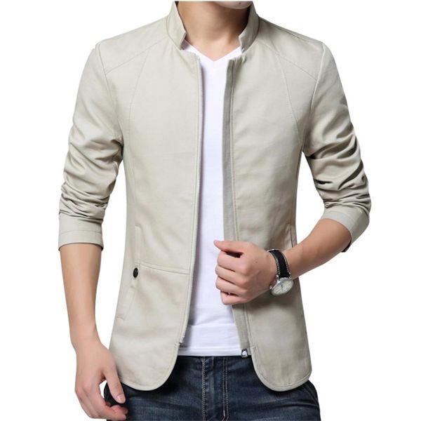 2018 men spring autumn casual jacket men's slim fit cottoon jacket and coat mens stander collar veste homme, Black;brown
2018 men spring autumn casual jacket men's slim fit cottoon jacket and coat mens stander collar veste homme, Black;brown