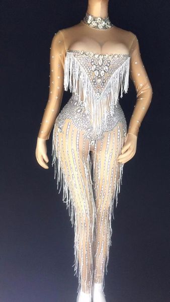 2018 sparkly crystals tassel dress nightclub stones neck long dress costume women's prom birthday celebrate dresses outfit, Black;red
2018 sparkly crystals tassel dress nightclub stones neck long dress costume women's prom birthday celebrate dresses outfit, Black;red