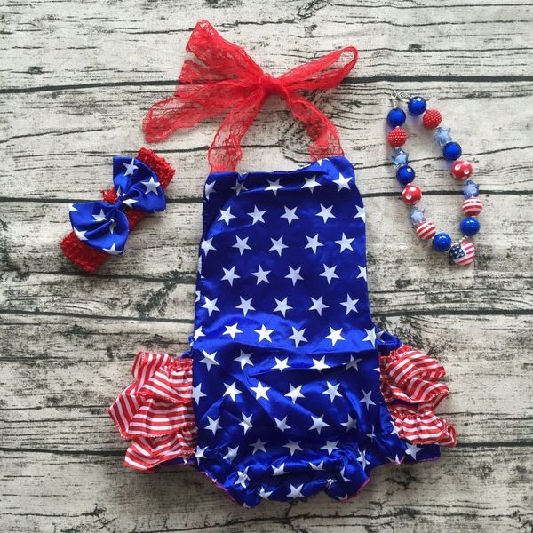 2018 baby girl fourth of july outfits summer romper pretty lace romper newborn girl 4th of july baby satin outfit set star print y18102008, White
2018 baby girl fourth of july outfits summer romper pretty lace romper newborn girl 4th of july baby satin outfit set star print y18102008, White
