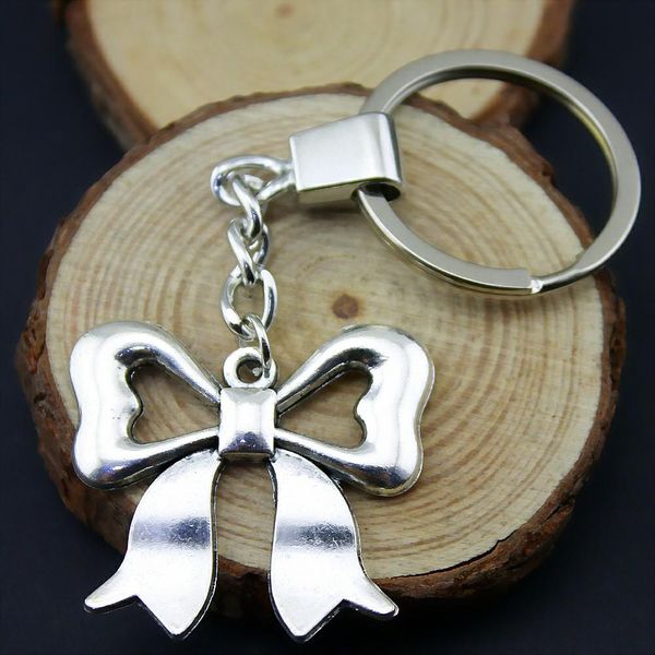 6 pieces key chain women key rings for car keychains with charms bow 32x36mm, Slivery;golden
6 pieces key chain women key rings for car keychains with charms bow 32x36mm, Slivery;golden