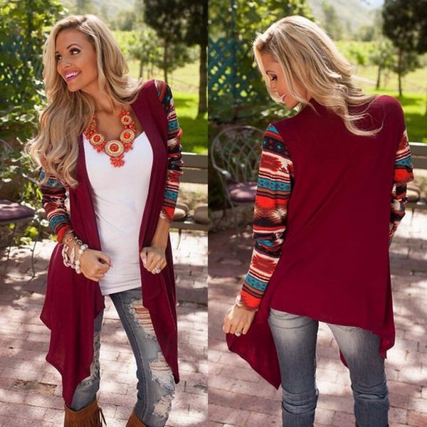 women cardigan coat beautiful autumn splicing wine red jacket coat for women female lady causal outerwear, Black;brown
women cardigan coat beautiful autumn splicing wine red jacket coat for women female lady causal outerwear, Black;brown