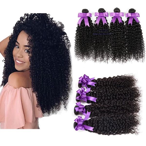 100% brazilian unprocessed virgin kinky curly human hair 4 bundles weaves 100g/pcs deep curly wefts hair extensions deals, Black
100% brazilian unprocessed virgin kinky curly human hair 4 bundles weaves 100g/pcs deep curly wefts hair extensions deals, Black