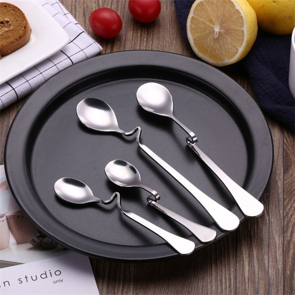 hanging spoon cafe spoon tea spoon dessert with twist handle shiny polish finish stainless steel material
hanging spoon cafe spoon tea spoon dessert with twist handle shiny polish finish stainless steel material