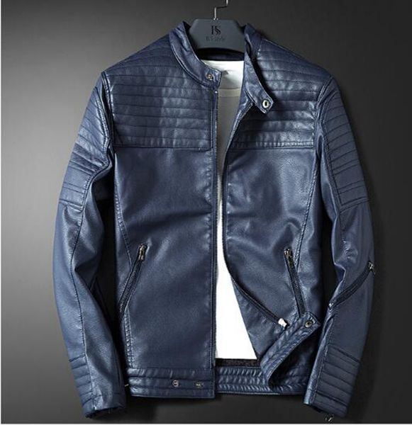 men's spring and autumn korean new european and american leisure fashion trend high-quality locomotive leather coat / m - 3, Black
men's spring and autumn korean new european and american leisure fashion trend high-quality locomotive leather coat / m - 3, Black