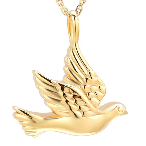 peace dove urn necklace stainless steel pet cremation pendant necklace memory ashes keepsake jewelry, Silver
peace dove urn necklace stainless steel pet cremation pendant necklace memory ashes keepsake jewelry, Silver