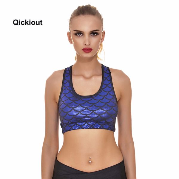 qickitout bra 2016 fashion women mermaid scales push up new bras padded bras for women fitness new bra, White
qickitout bra 2016 fashion women mermaid scales push up new bras padded bras for women fitness new bra, White