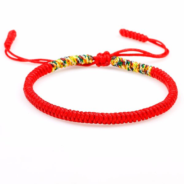 5 color handmade tibetan buddhist braided charm bracelet knot lucky rope bangle for men women size adjustable-balance, Golden;silver
5 color handmade tibetan buddhist braided charm bracelet knot lucky rope bangle for men women size adjustable-balance, Golden;silver