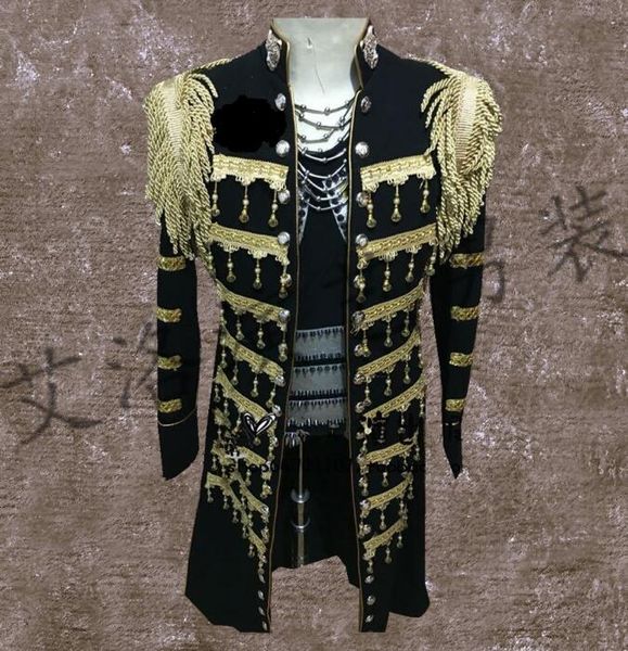 men leopard suits designs homme terno stage costumes for singers men sequin blazer dance clothes jacket style dress punk rock, White;black
men leopard suits designs homme terno stage costumes for singers men sequin blazer dance clothes jacket style dress punk rock, White;black