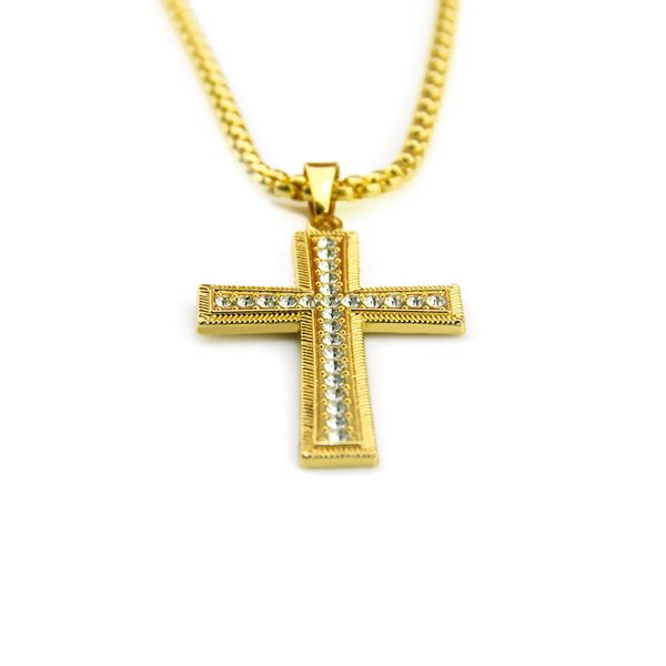 new fashion men women hip hop bling rhinestone crystal cross pendant necklace jewelry gift ing, Silver
new fashion men women hip hop bling rhinestone crystal cross pendant necklace jewelry gift ing, Silver