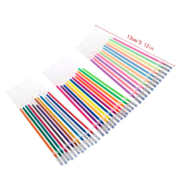 36colors 0.38mm gel ink pen refills for glitter neon pastel stationery supplies, Black;red
36colors 0.38mm gel ink pen refills for glitter neon pastel stationery supplies, Black;red