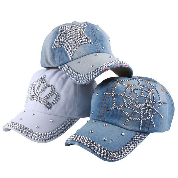 wholesale 2016 spring summer autumn popular women girl woman denim snapback cap rhinestone cross fitted baseball caps hats, Blue;gray
wholesale 2016 spring summer autumn popular women girl woman denim snapback cap rhinestone cross fitted baseball caps hats, Blue;gray