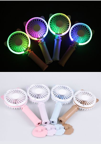 4 colors usb handheld twist cat fan electric power deskcolorful night light fan mini air cooler ing
4 colors usb handheld twist cat fan electric power deskcolorful night light fan mini air cooler ing