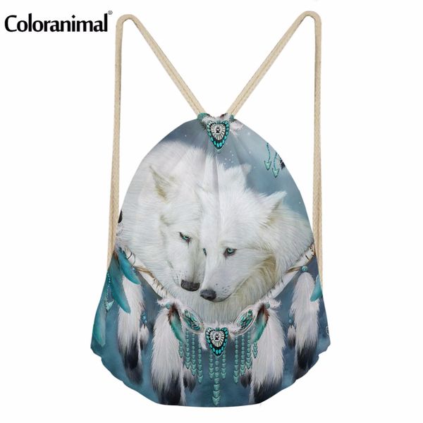 coloranimal white purple drawstring bag backpack 3d cool animal wolf print women casual mini rucksack boy girl schoolbag
coloranimal white purple drawstring bag backpack 3d cool animal wolf print women casual mini rucksack boy girl schoolbag