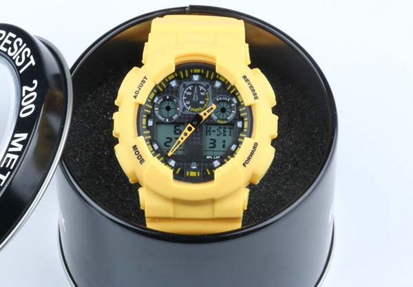 Men running Military Watch Wristwatch ga100 LED Quartz Clock Sport Male relogios masculino Sport Shock big Watch Men G casual Watch
Men running Military Watch Wristwatch ga100 LED Quartz Clock Sport Male relogios masculino Sport Shock big Watch Men G casual Watch