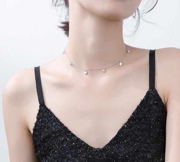 authentic 100% real. 925 sterling silver fine jewelry white cz round love heart pendant choker short statement necklace gtlx1764
authentic 100% real. 925 sterling silver fine jewelry white cz round love heart pendant choker short statement necklace gtlx1764