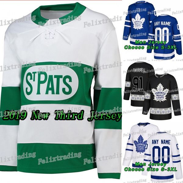 2019 New Third Toronto Maple Leafs John Tavares Mitch Marner Auston Matthews Zach Hyman Nazem Kadri Nikita Zaitsev Morgan Rielly Jersey
2019 New Third Toronto Maple Leafs John Tavares Mitch Marner Auston Matthews Zach Hyman Nazem Kadri Nikita Zaitsev Morgan Rielly Jersey