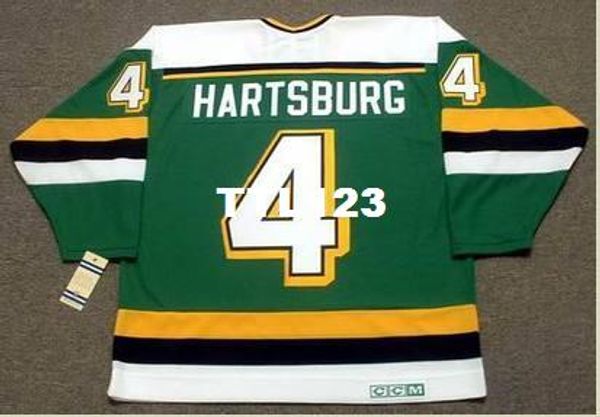 men #4 craig hartsburg minnesota north stars 1988 ccm vintage hockey jersey or custom any name or number retro jersey, Black;red
men #4 craig hartsburg minnesota north stars 1988 ccm vintage hockey jersey or custom any name or number retro jersey, Black;red