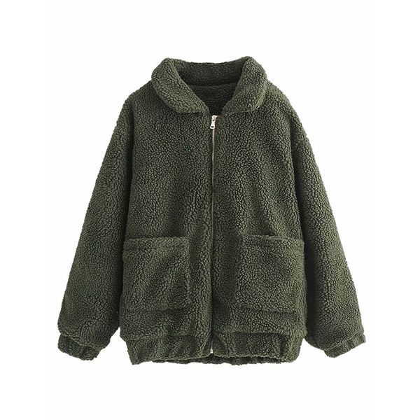 women-s green faux fur jackets lambswool ladies winter warm patchwork liner coats girls ovrsized outwear european street clothes, Black
women-s green faux fur jackets lambswool ladies winter warm patchwork liner coats girls ovrsized outwear european street clothes, Black