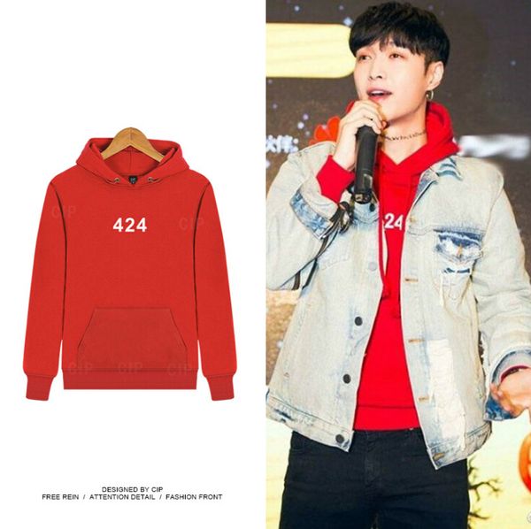 high street fashion 424 hoodie letter printed solid cothing long sleeve hooded hoodies, Black
high street fashion 424 hoodie letter printed solid cothing long sleeve hooded hoodies, Black