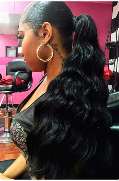 human hair ponytail for black women ,long wavy curly peruvian remy wraps ponytail hair extension 140g #1 color
human hair ponytail for black women ,long wavy curly peruvian remy wraps ponytail hair extension 140g #1 color