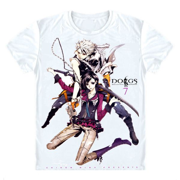 dogs bullets carnage t-shirts multi-style short sleeve shirts dogs prelude ku dogs naoto fuyumine heine rammsteiner cosplay shirt, White;black
dogs bullets carnage t-shirts multi-style short sleeve shirts dogs prelude ku dogs naoto fuyumine heine rammsteiner cosplay shirt, White;black