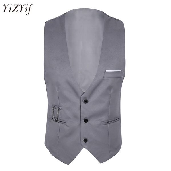 mens slim fit suit vest sleeveless button down formal business dress suit slim fit jacket men separate business waistcoat, Black;white
mens slim fit suit vest sleeveless button down formal business dress suit slim fit jacket men separate business waistcoat, Black;white
