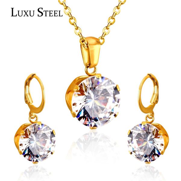 delicate jewelry sets charm white/black/blue/dark blue/pink color crystal pendant necklace earring for women wedding, Silver
delicate jewelry sets charm white/black/blue/dark blue/pink color crystal pendant necklace earring for women wedding, Silver