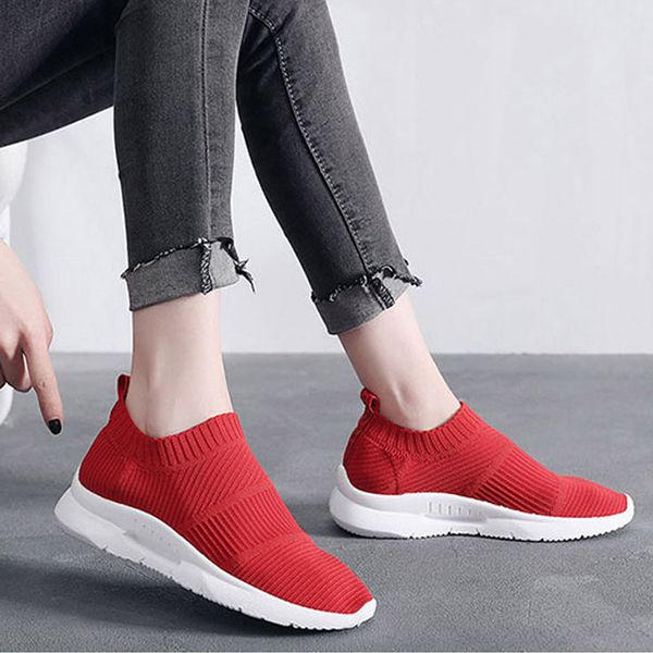 spring sock sneakers women breathable mesh running shoes women slip on red socks sports shoes flats footwear
spring sock sneakers women breathable mesh running shoes women slip on red socks sports shoes flats footwear