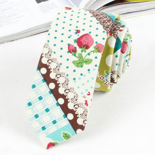 5 cm men's fashion narrow leisure pattern cotton tie strawberry pattern small pure and fresh tie, Black;blue
5 cm men's fashion narrow leisure pattern cotton tie strawberry pattern small pure and fresh tie, Black;blue