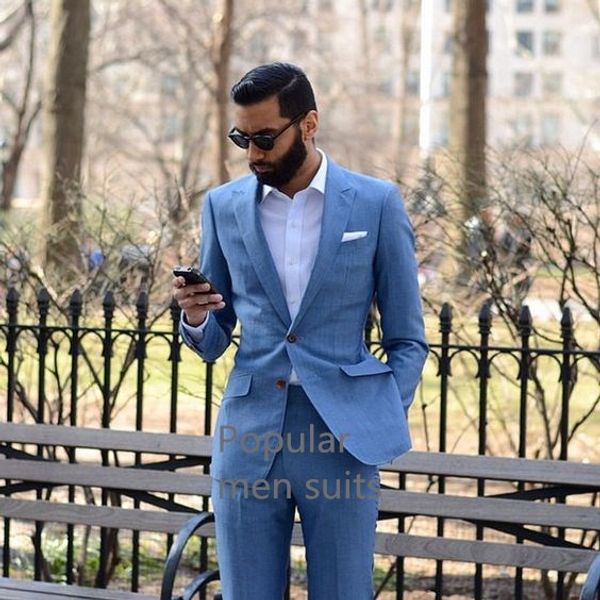 new two pieces two buttons light blue men's wedding suits notched lapel groom tuxedos custom made prom suits( jacket+pants+tie, White;black
new two pieces two buttons light blue men's wedding suits notched lapel groom tuxedos custom made prom suits( jacket+pants+tie, White;black