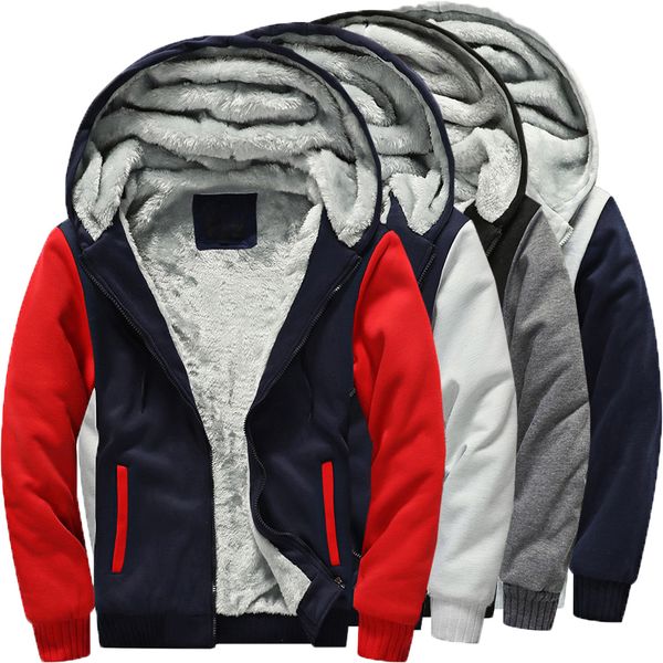 warm winter men women hooded sweatshirts hoodie fleece lined outwear zipper sweatshirt windproof casual hiphop hoody fashion 5xl, Black
warm winter men women hooded sweatshirts hoodie fleece lined outwear zipper sweatshirt windproof casual hiphop hoody fashion 5xl, Black