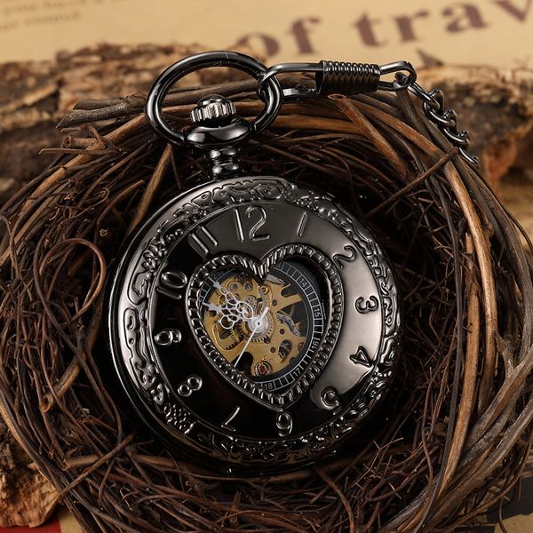 love heart shape hand wind mechanical pocket watch retro hollow skeleton pendant steampunk mens watch with chain birthday gift, Slivery;golden
love heart shape hand wind mechanical pocket watch retro hollow skeleton pendant steampunk mens watch with chain birthday gift, Slivery;golden