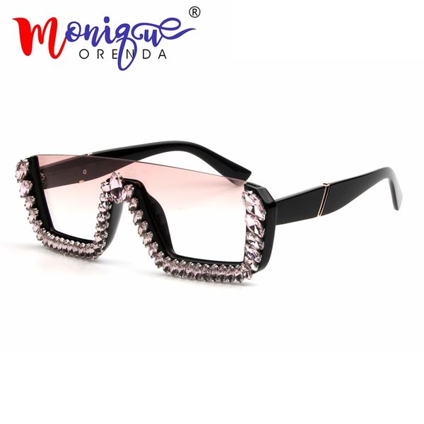 women ladies square brand sunglasses frame sunglasses eyeglasses men oversized big crystal female uv400 for, White;black
women ladies square brand sunglasses frame sunglasses eyeglasses men oversized big crystal female uv400 for, White;black