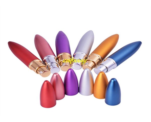 100pcs/lot 6ml bullet perfume bottle empty refillable aluminum glass cosmetic makeup bottles glass scent vials
100pcs/lot 6ml bullet perfume bottle empty refillable aluminum glass cosmetic makeup bottles glass scent vials