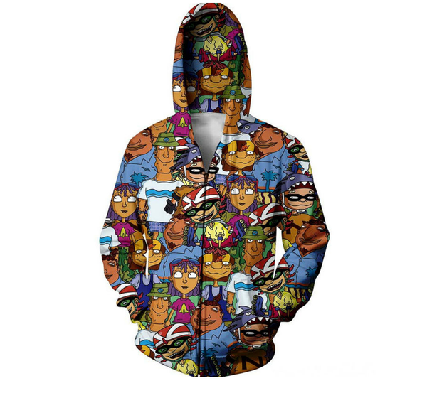 wholesale- fashion womens/mens classic cartoon funny 3d print zipper jumper sweatshirt hoodies ll024, Black;brown
wholesale- fashion womens/mens classic cartoon funny 3d print zipper jumper sweatshirt hoodies ll024, Black;brown