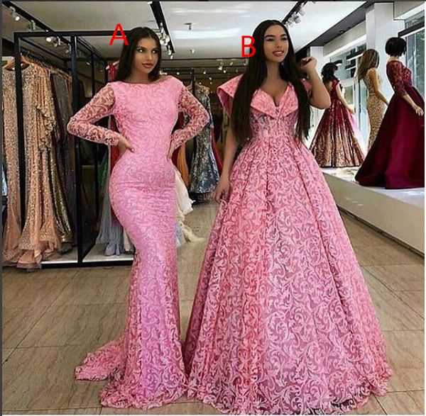 sheath pink lace evening gown formal dresses evening celebrity dresses a line 2018 prom dresses, Black;red
sheath pink lace evening gown formal dresses evening celebrity dresses a line 2018 prom dresses, Black;red