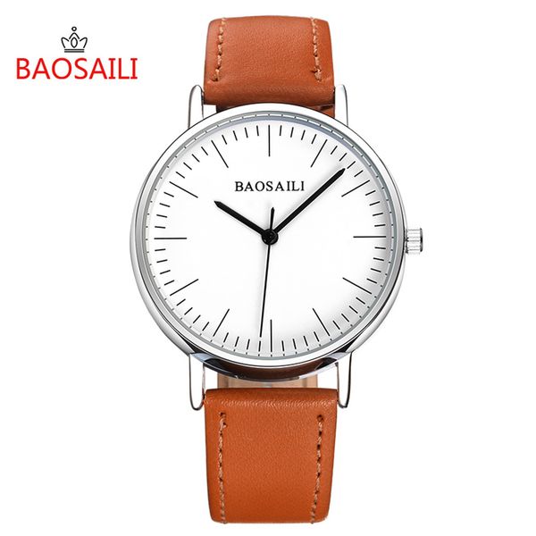 fashion couple watches classical design dial mens watches montre homme leather band quartz wristwatch relogio, Slivery;brown
fashion couple watches classical design dial mens watches montre homme leather band quartz wristwatch relogio, Slivery;brown